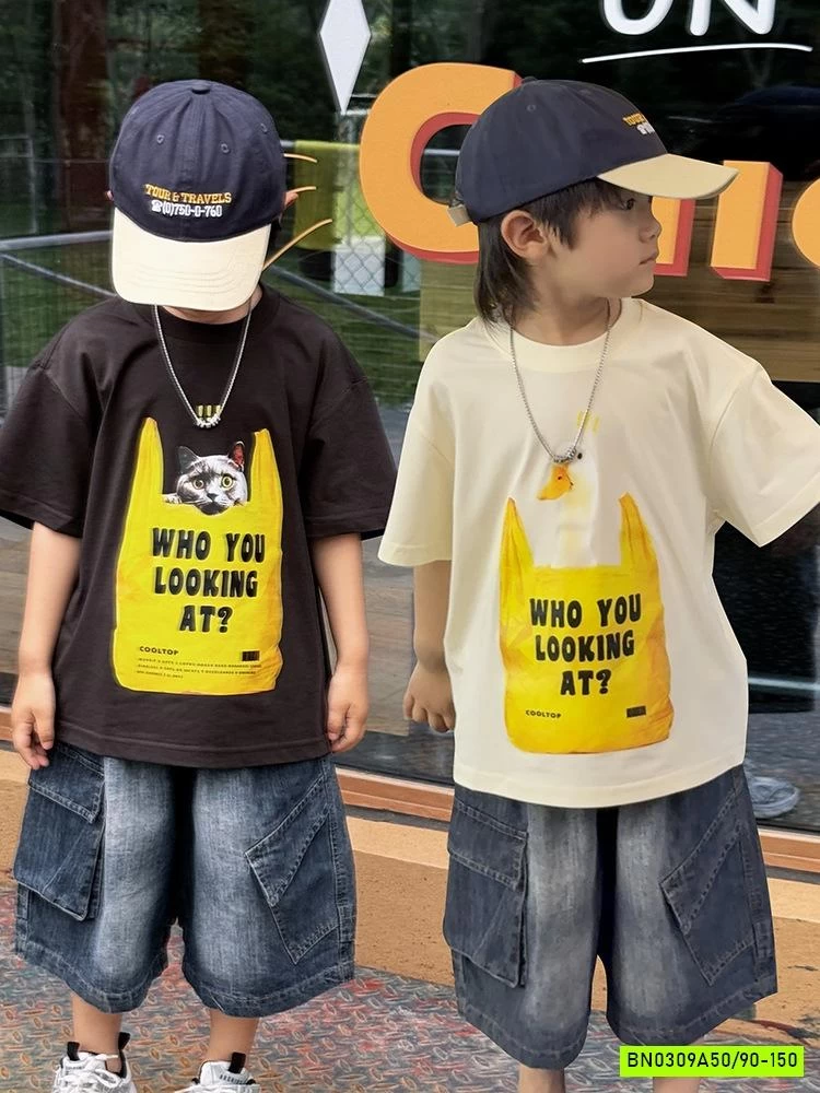 ÁO THUN IN HÌNH TÚI VÀNG