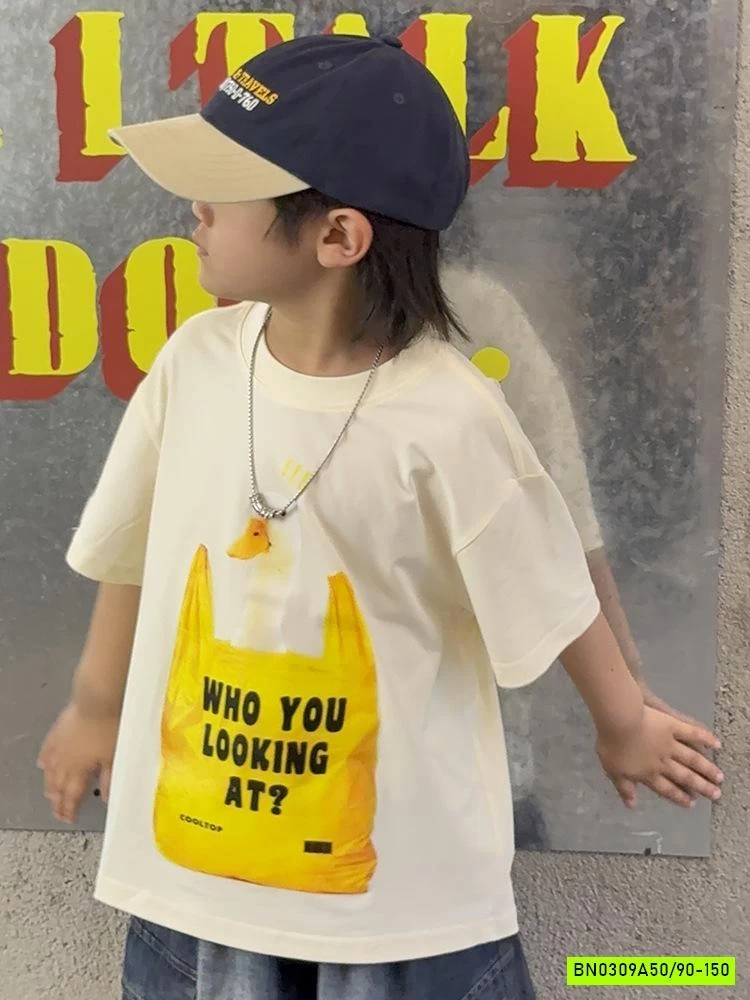 ÁO THUN IN HÌNH TÚI VÀNG