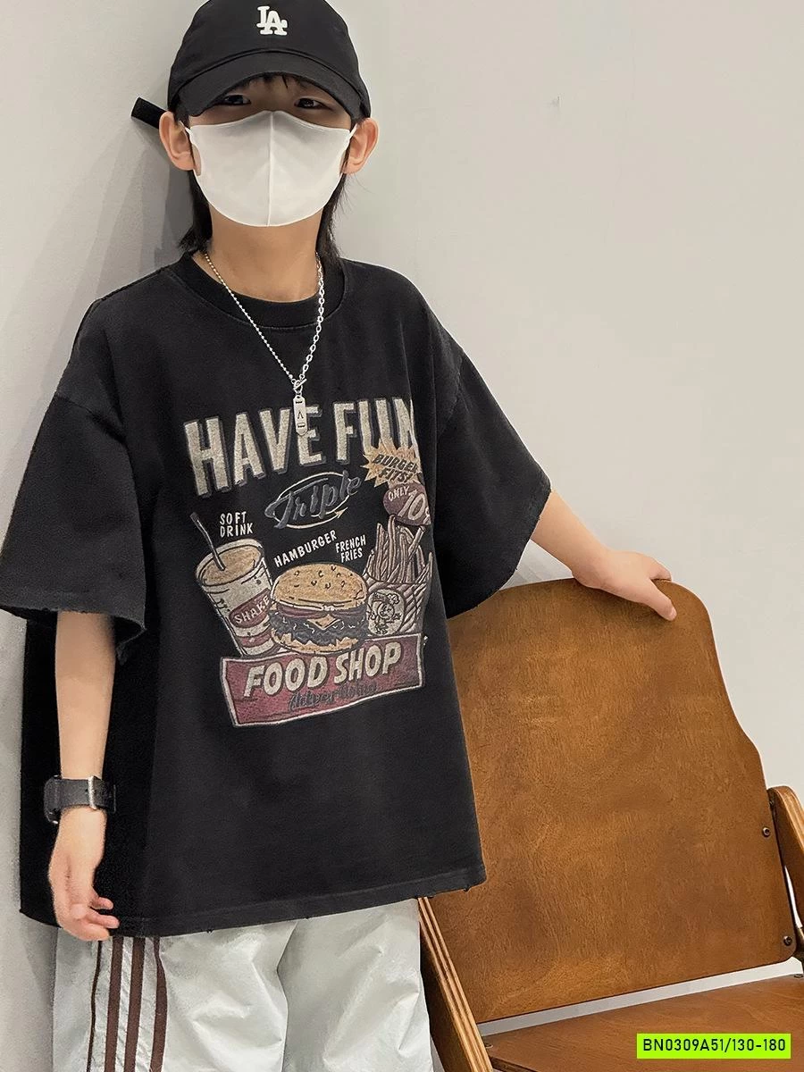 ÁO THUN FASTFOOD SZ ĐẠI