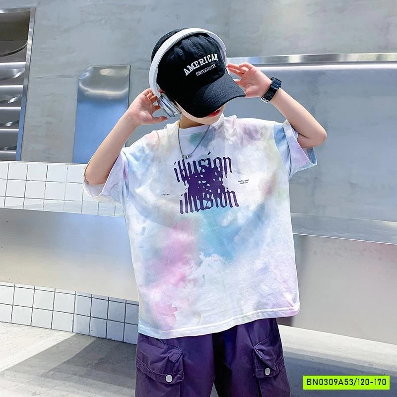 ÁO THUN LOANG CHỮ RÍM HHBABY