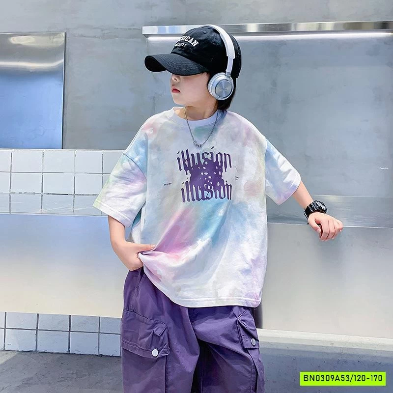 ÁO THUN LOANG CHỮ RÍM HHBABY