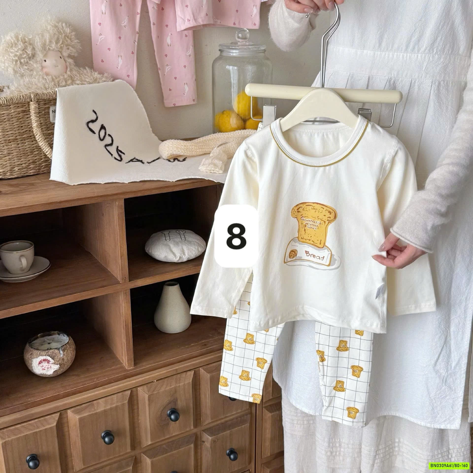 BỘ COTTON IN HÌNH CHO BÉ