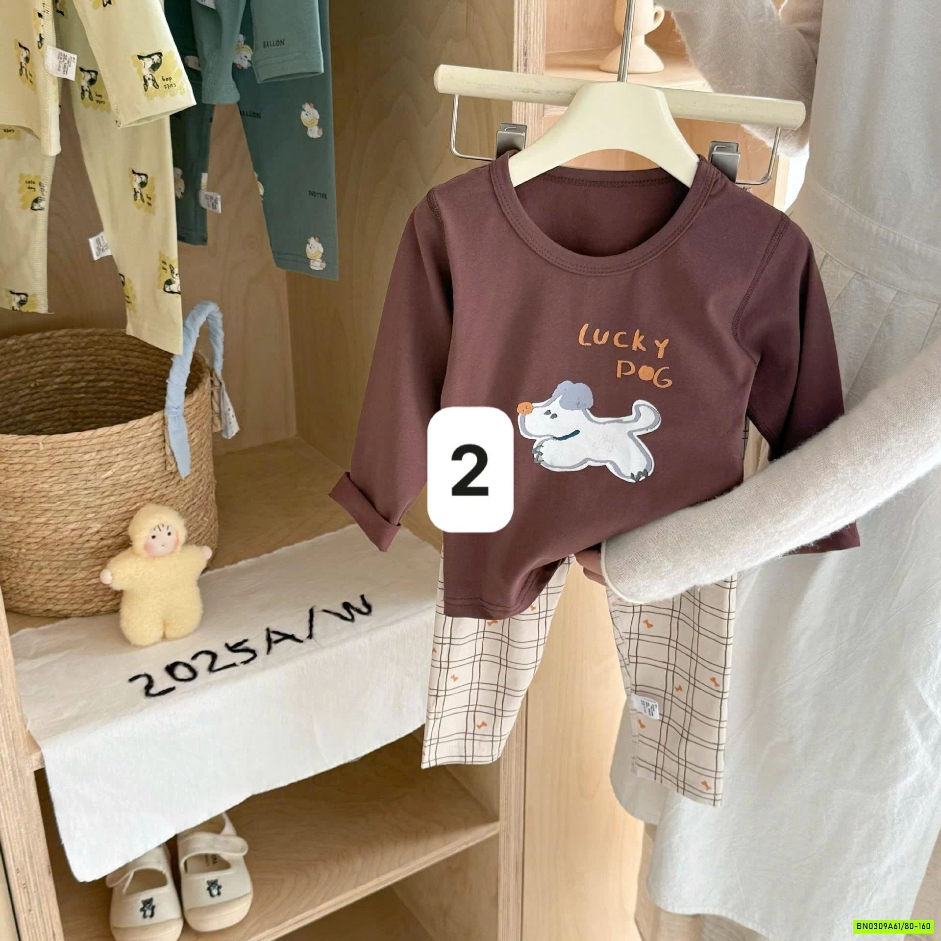 BỘ COTTON IN HÌNH CHO BÉ