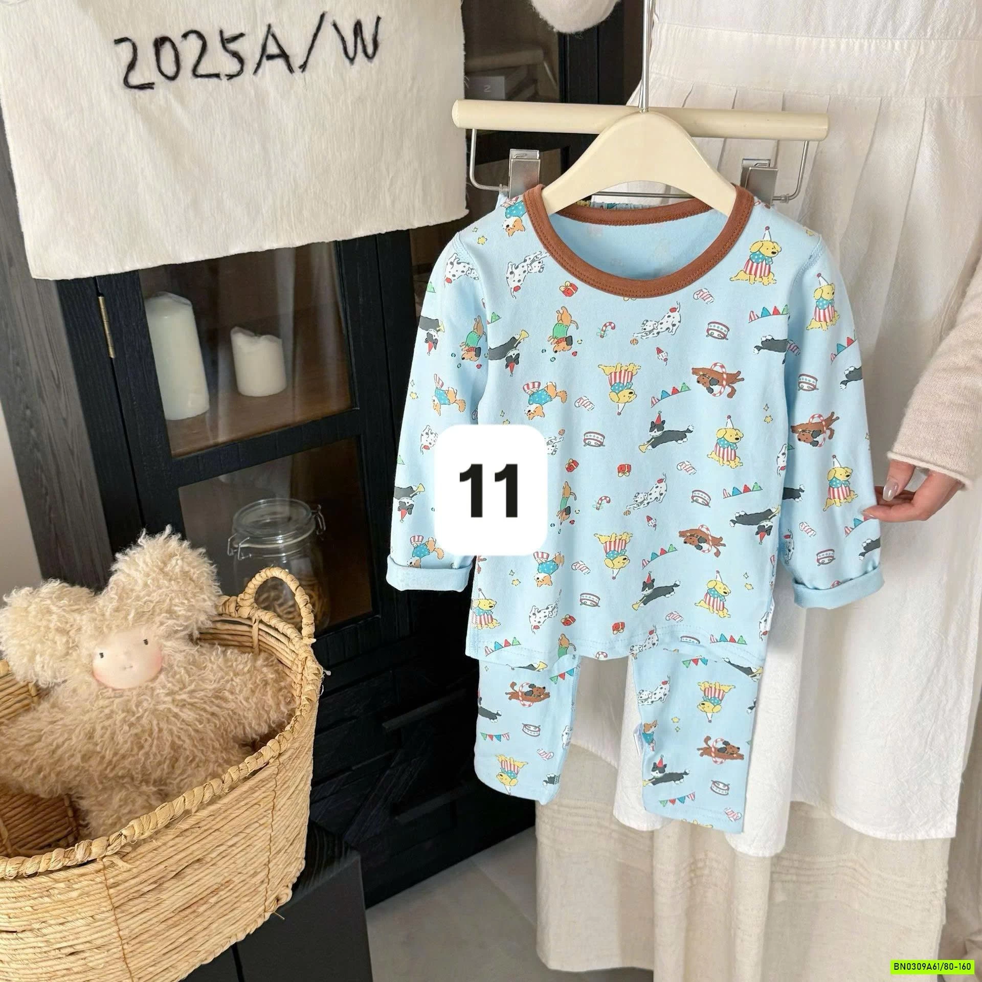 BỘ COTTON IN HÌNH CHO BÉ