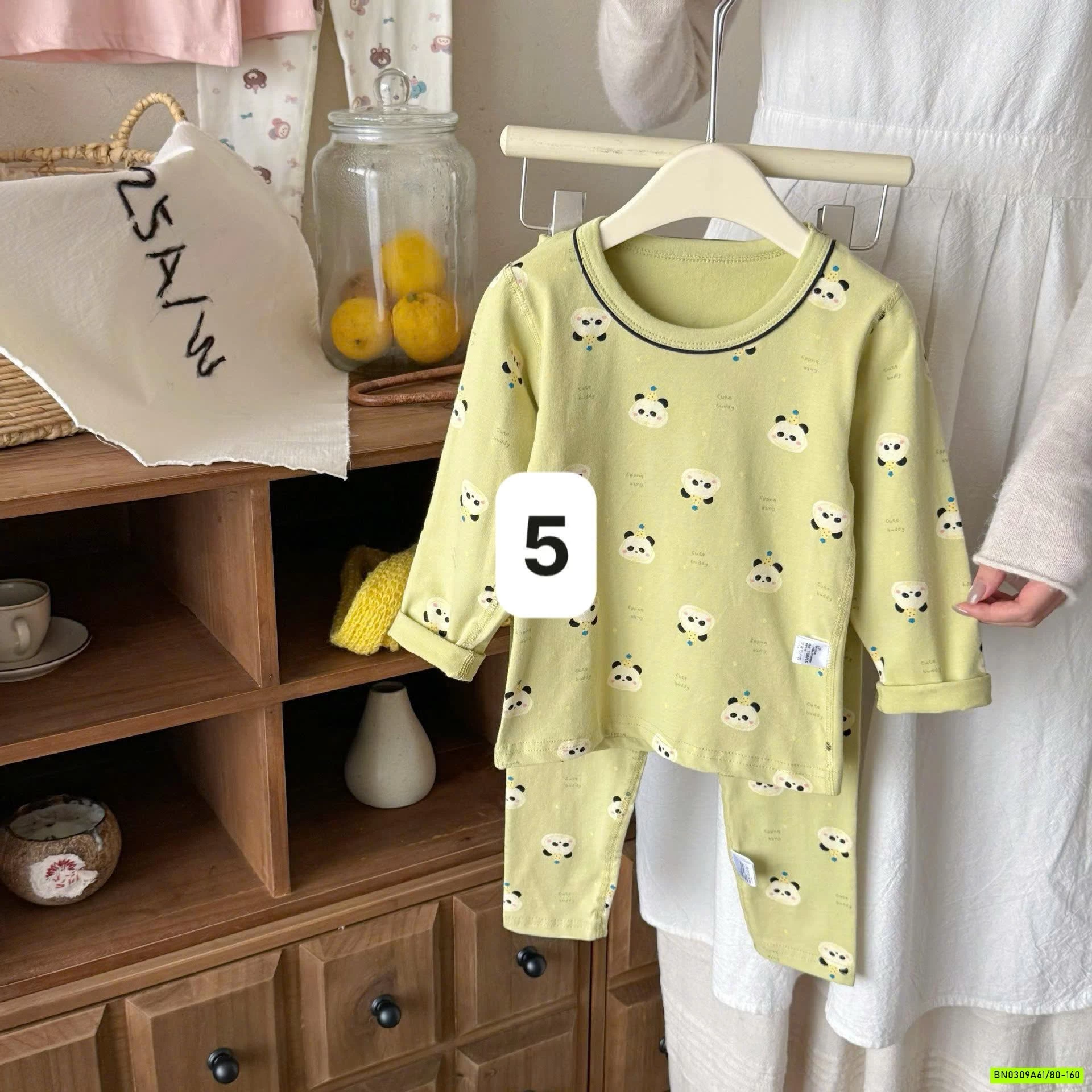 BỘ COTTON IN HÌNH CHO BÉ