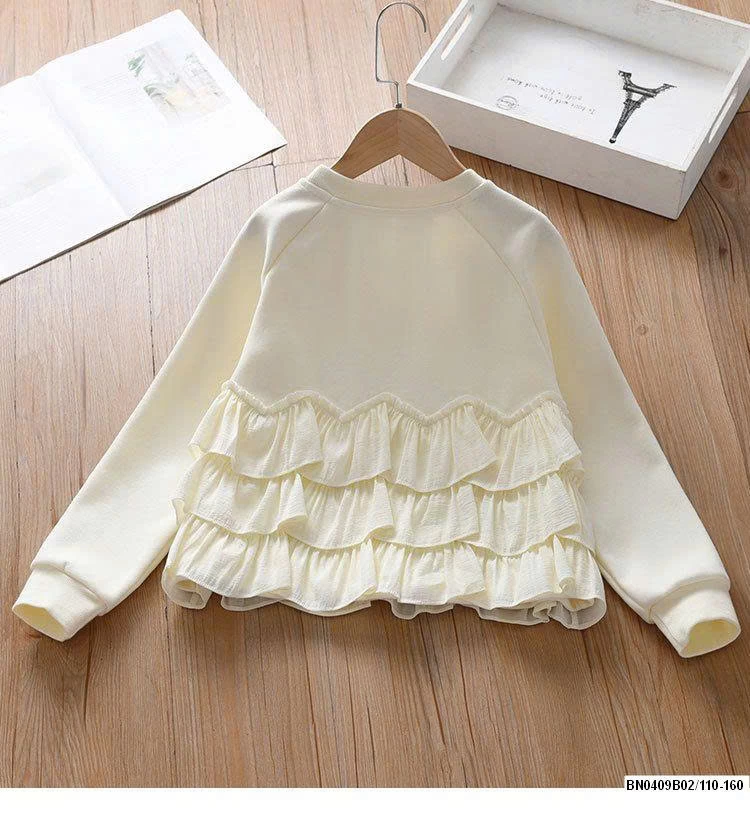 ÁO NỈ CHỮ PHỐI BÈO BG