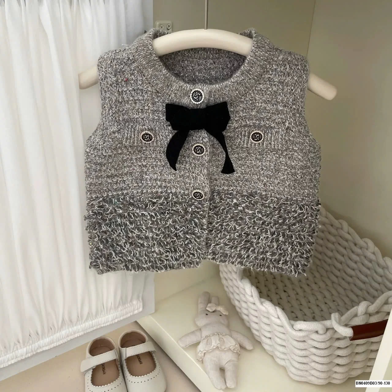 ÁO GILE LEN CỔ NƠ