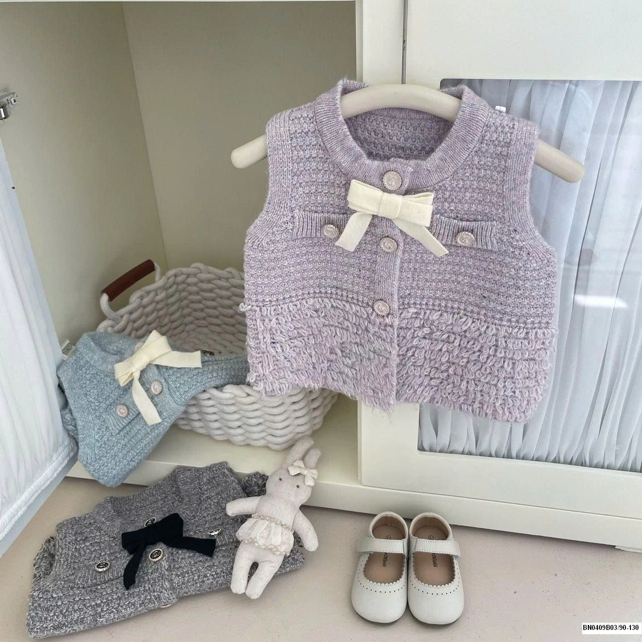 ÁO GILE LEN CỔ NƠ