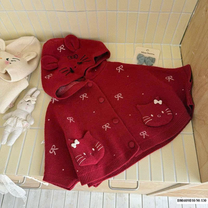 ÁO KHOÁC MÈO KITTY BG