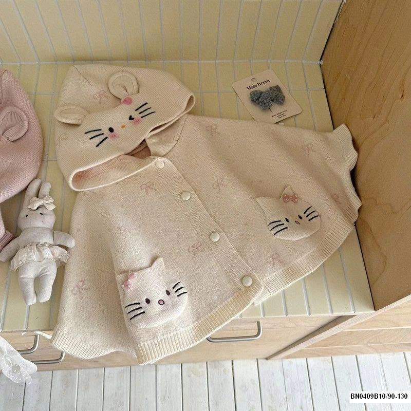 ÁO KHOÁC MÈO KITTY BG