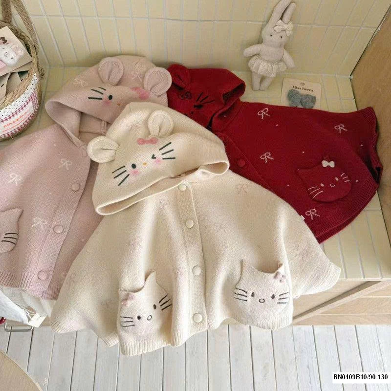 ÁO KHOÁC MÈO KITTY BG