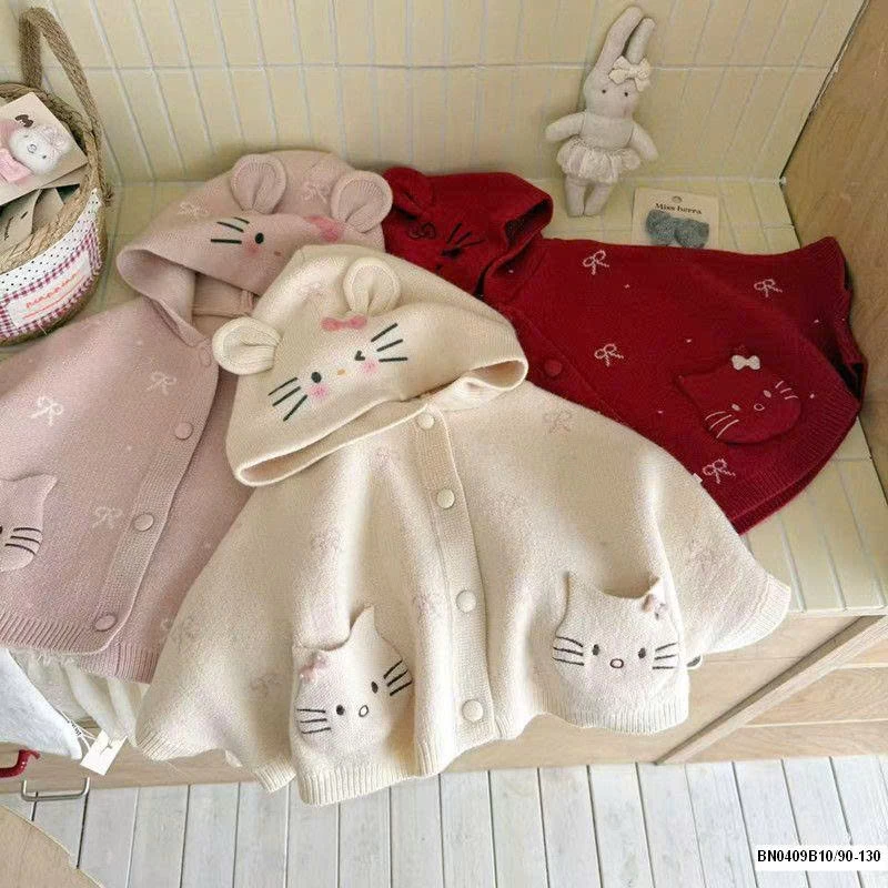 ÁO KHOÁC MÈO KITTY BG