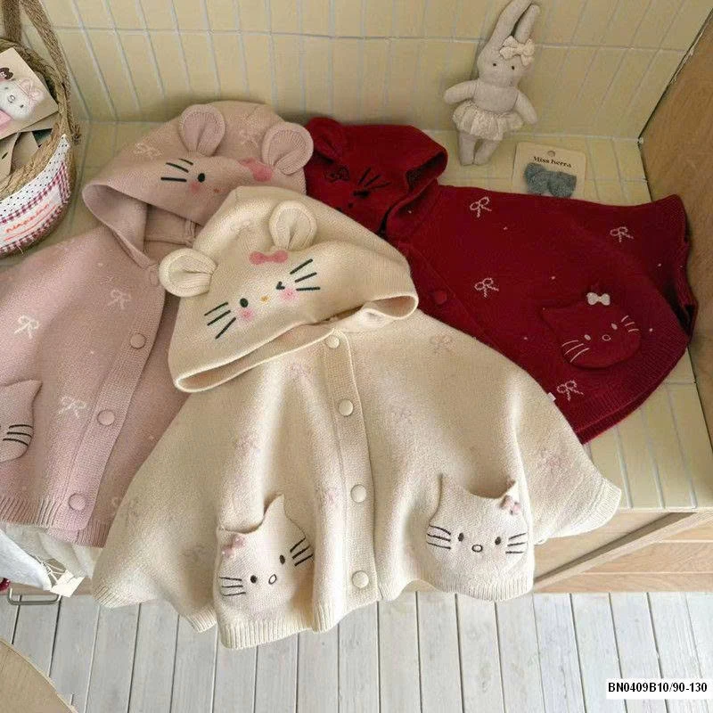 ÁO KHOÁC MÈO KITTY BG