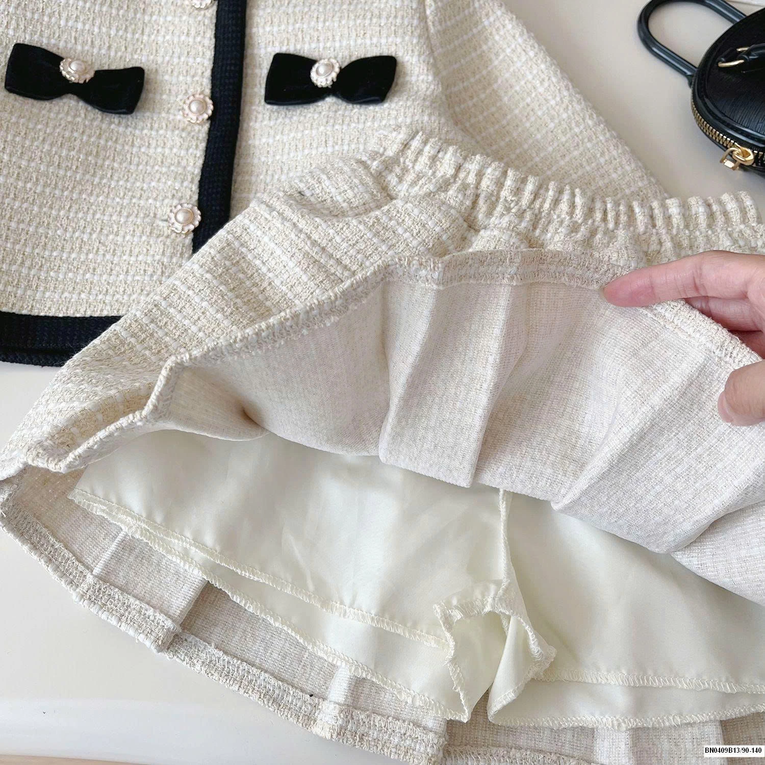 SÉT DẠ XẾP LY BÉ GÁI