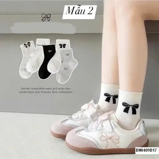 SET 5Đ TẤT BÉ GÁI