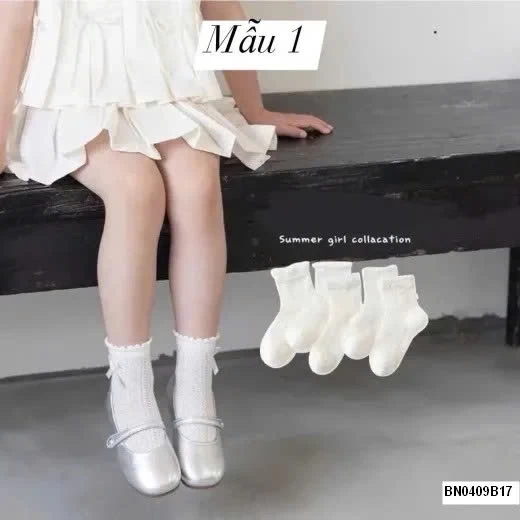 SET 5Đ TẤT BÉ GÁI