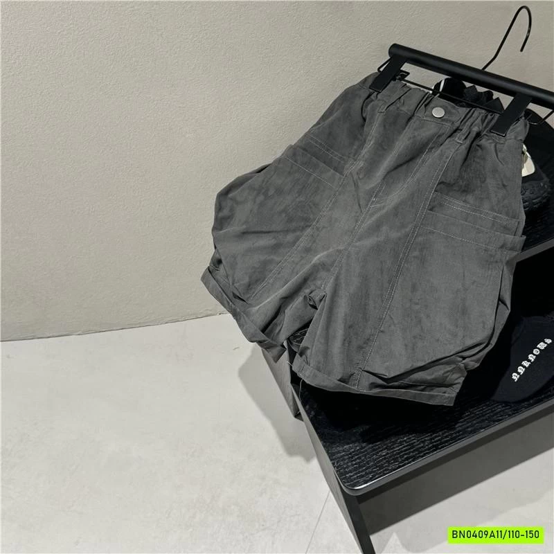 SHORT TÚI HỘP LOANG CÁ TÍNH