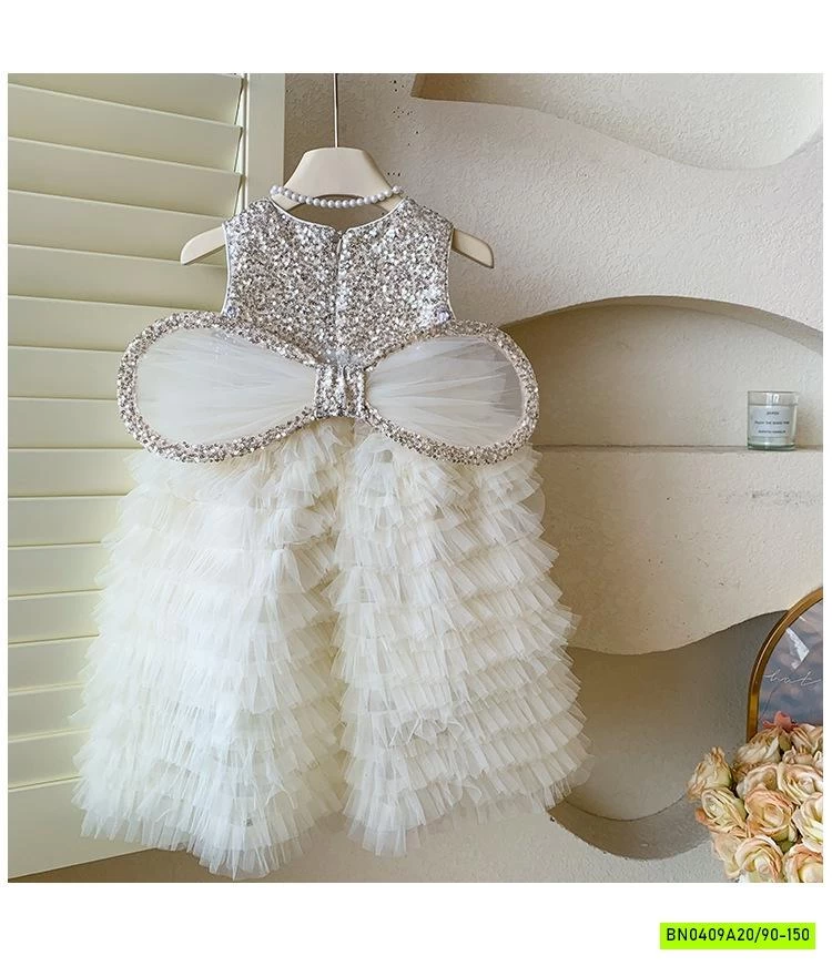 ĐẦM VOAN TẦNG KÈM CÁNH XINH XẮN