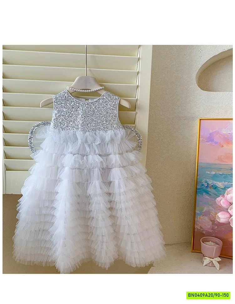 ĐẦM VOAN TẦNG KÈM CÁNH XINH XẮN