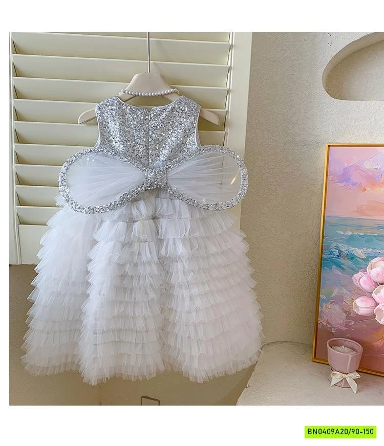 ĐẦM VOAN TẦNG KÈM CÁNH XINH XẮN