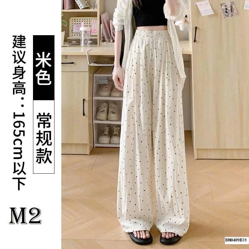 QUẦN ỐNG RỘNG CHẤM BI