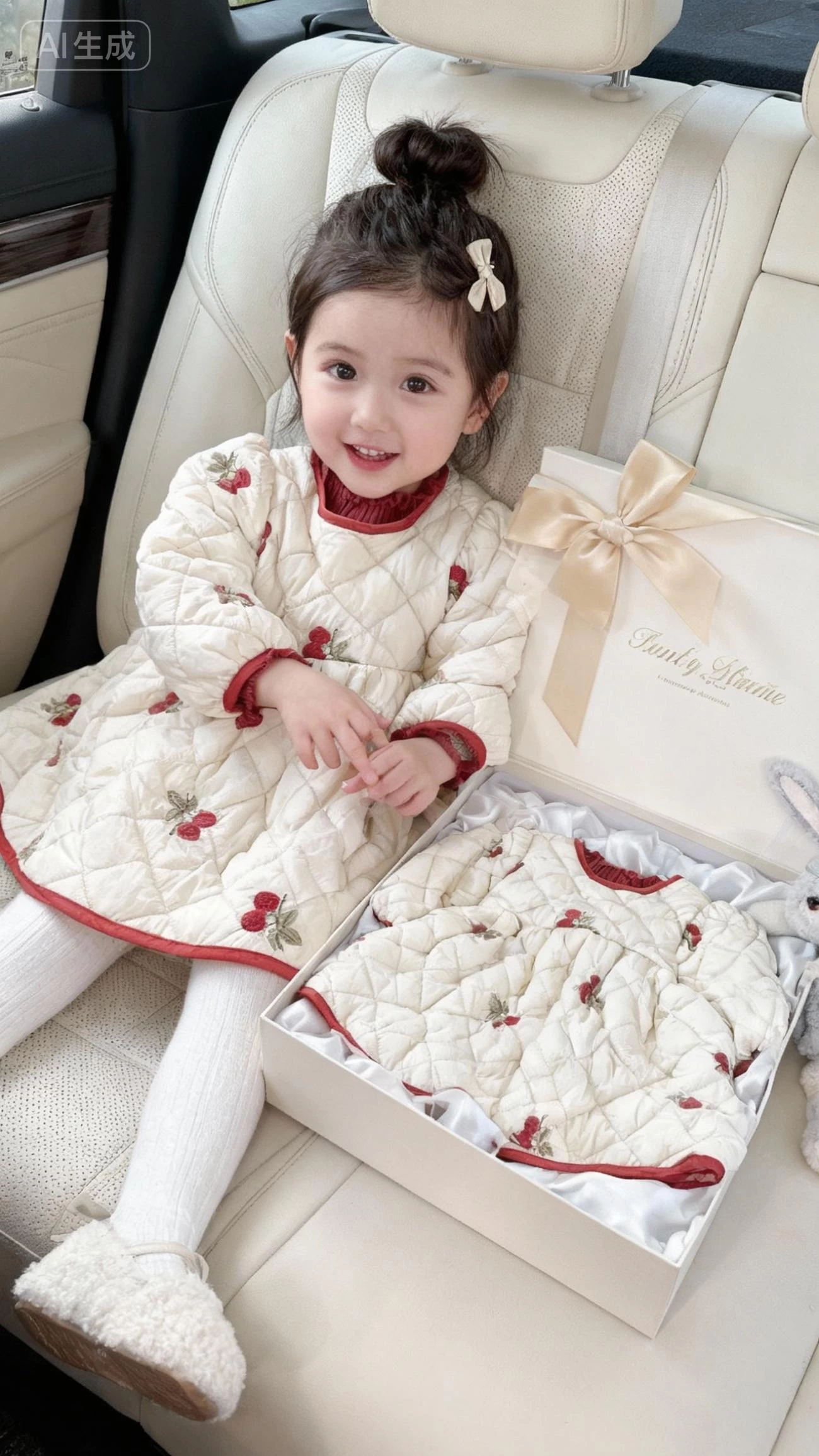 ĐẦM PHAO KEM LÓT NHUNG HOA ĐỎ