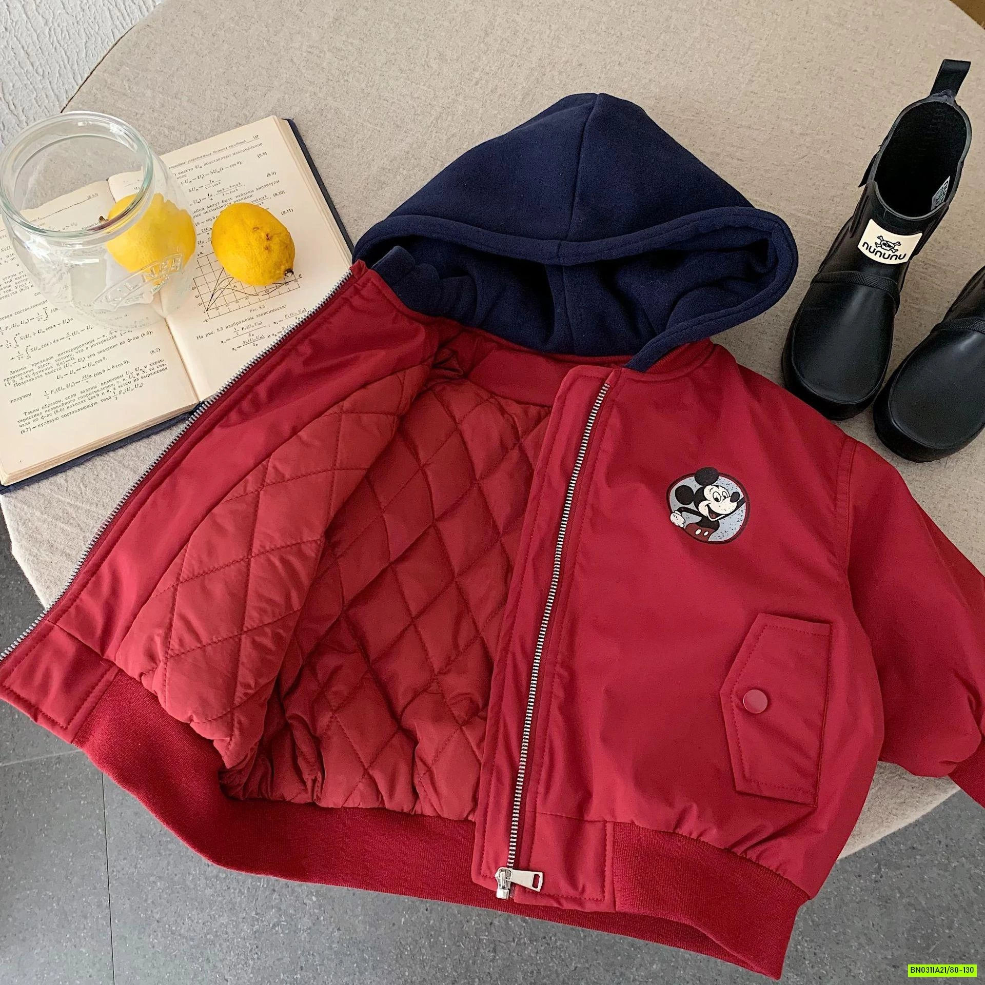 KHOÁC TRẦN TRÁM MICKEY LIỀN MŨ