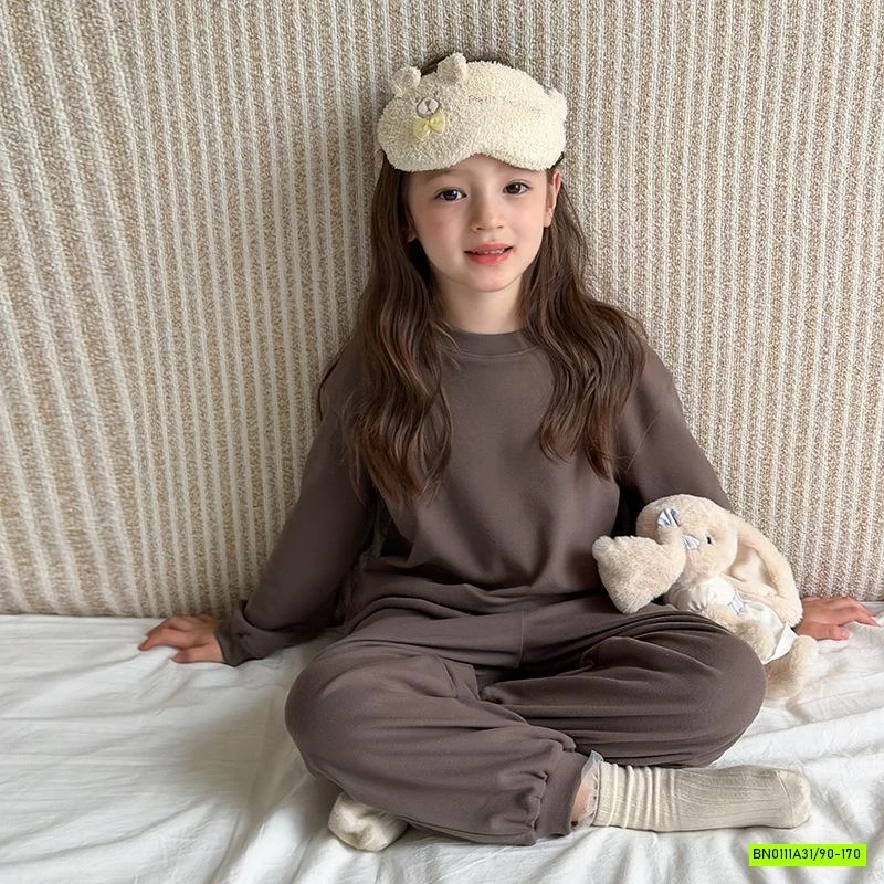 BỘ NỈ TRƠN MÀU 25H034 AMBB