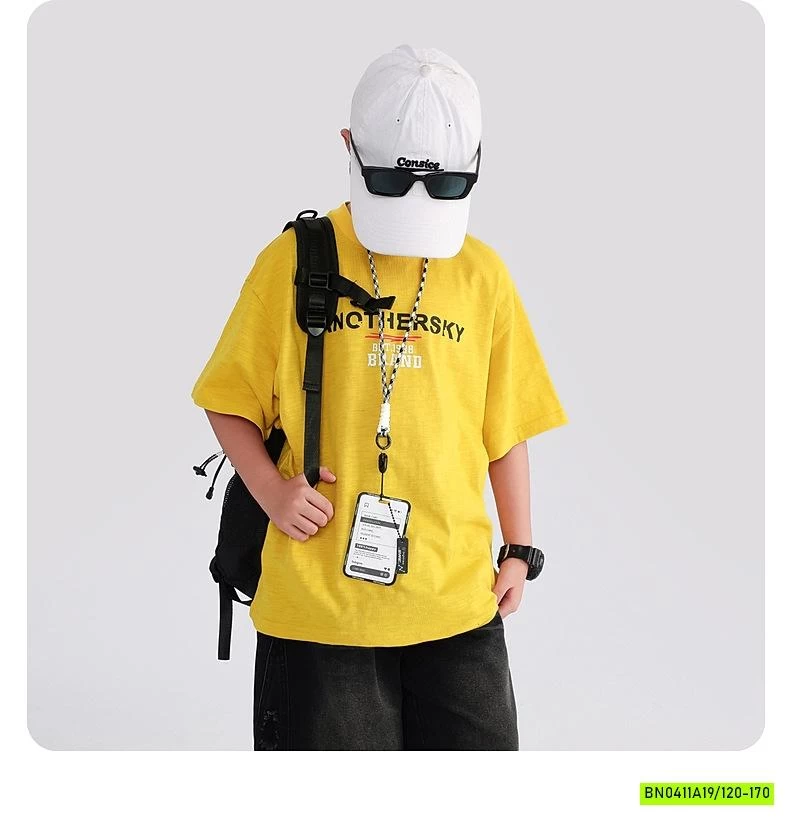 ÁO THUN XƯỚC VÀNG HHBABY