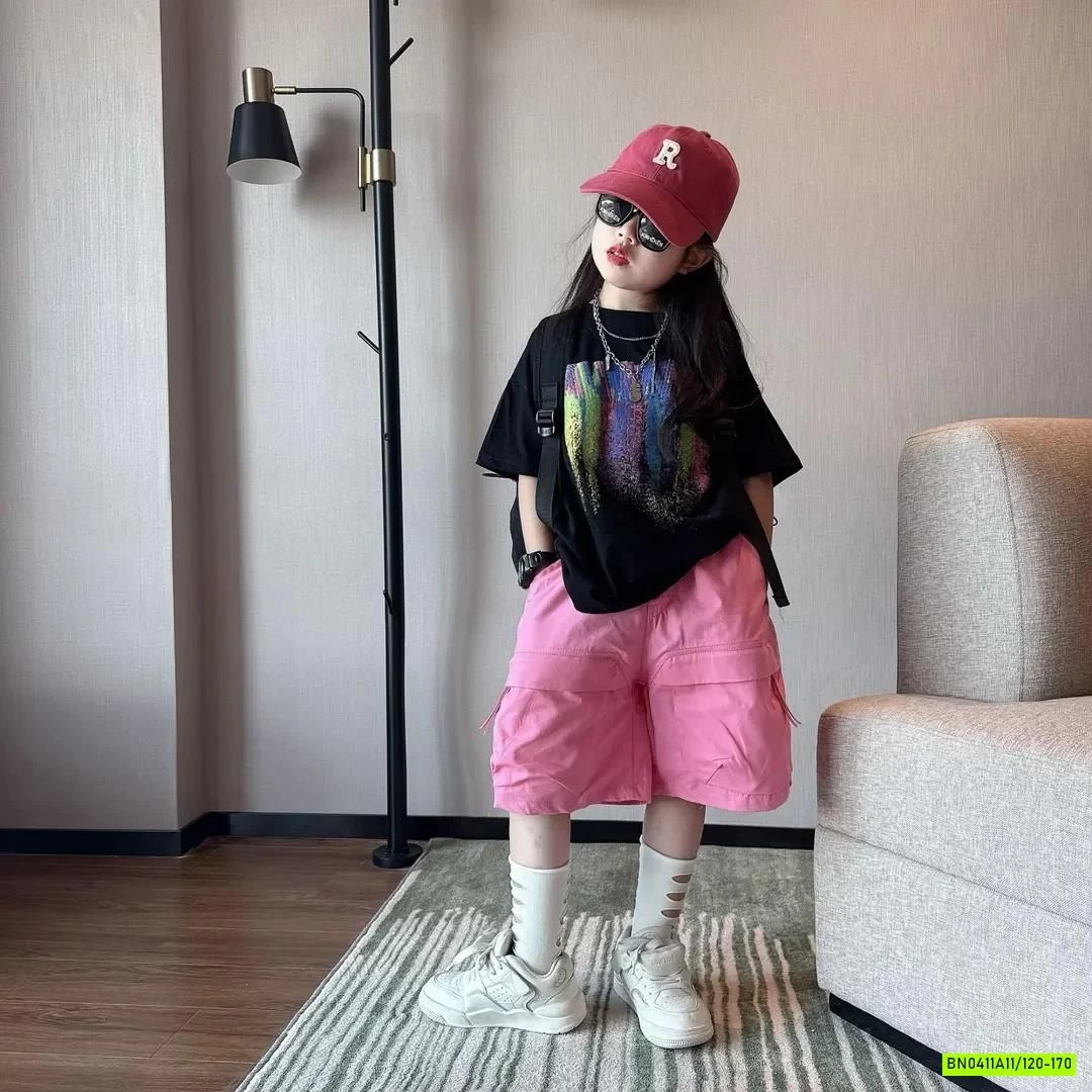 SÉT ÁO CÁ TÍNH MIX SHORT MÀU