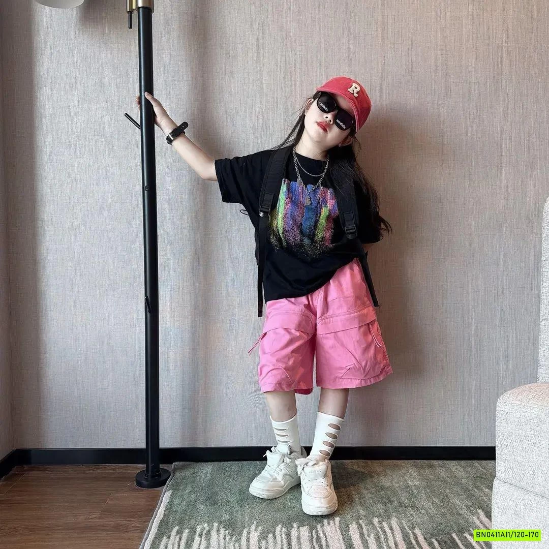 SÉT ÁO CÁ TÍNH MIX SHORT MÀU